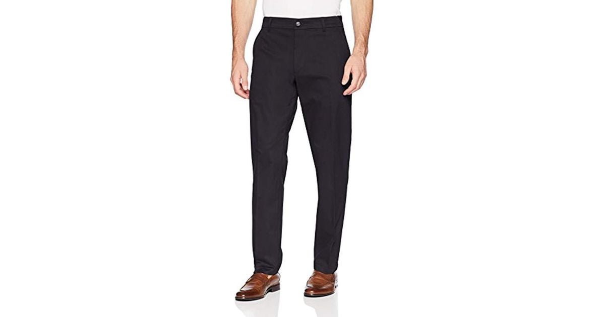 Lee Jeans Performance Series Triflex No Iron Relaxed Fit Pant in Black
