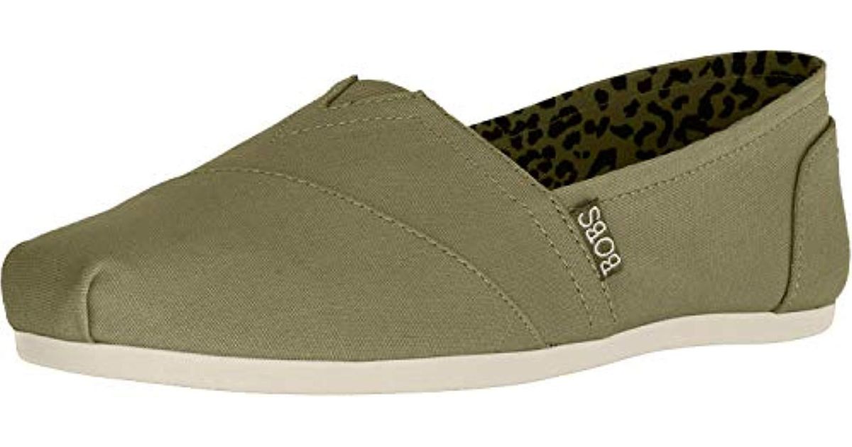 Skechers Bobs Bobs Plush-peace And Love Sneaker, Olive, 6.5 M Us in Green | Lyst