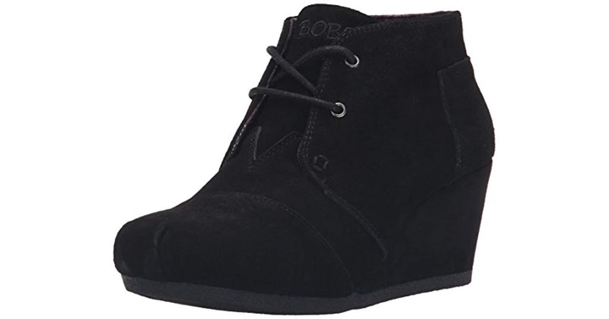 skechers wedge boots
