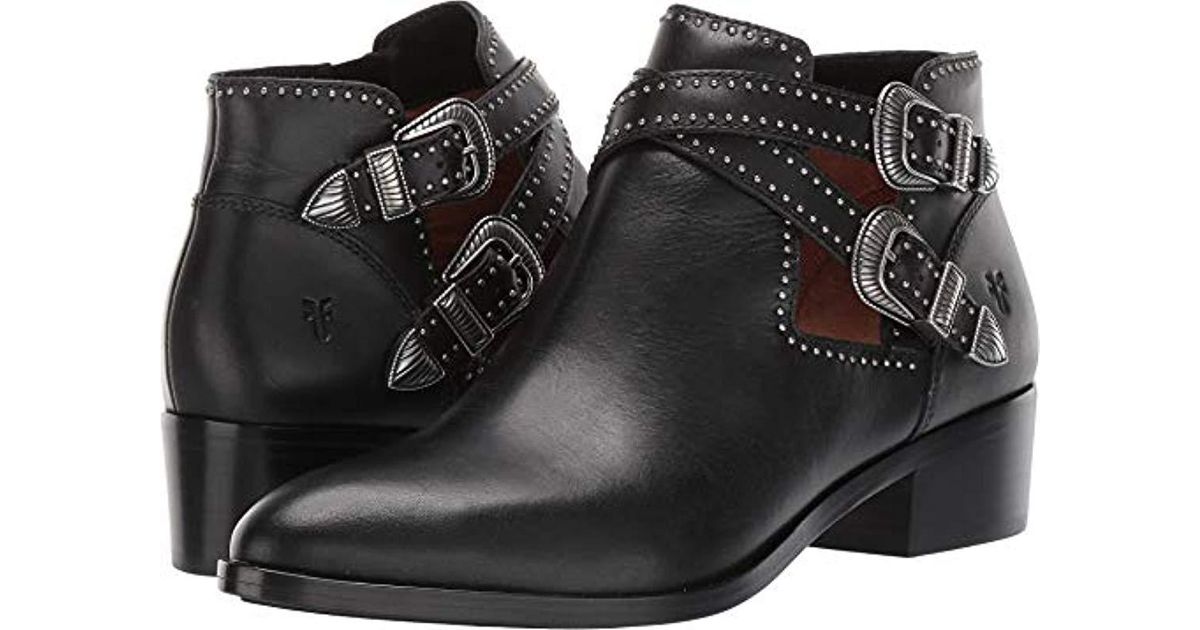 frye ray deco western shootie