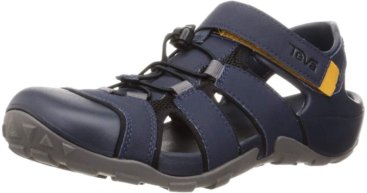 teva with toe strap