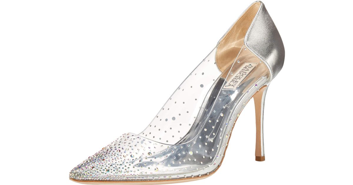 badgley mischka gisela embellished pumps