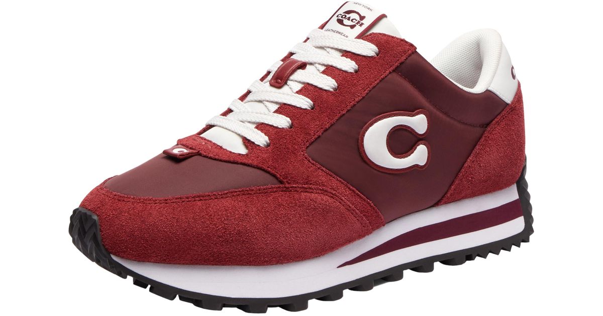 COACH Runner Sneaker in Red Lyst