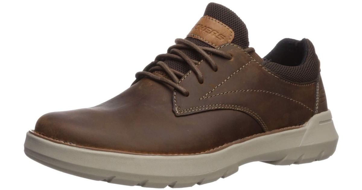 Skechers Doveno-vander Leather Lace Up 
