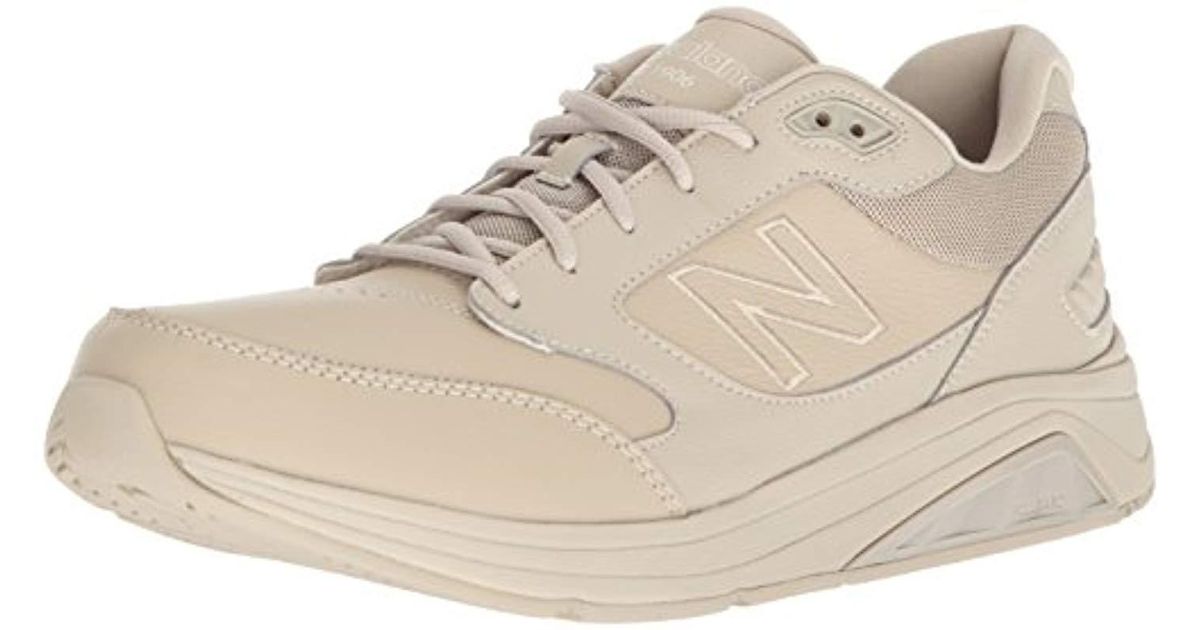 New Balance Leather S 928v3 Walking Shoe Walking Shoe, Cream, 8 4e Us ...