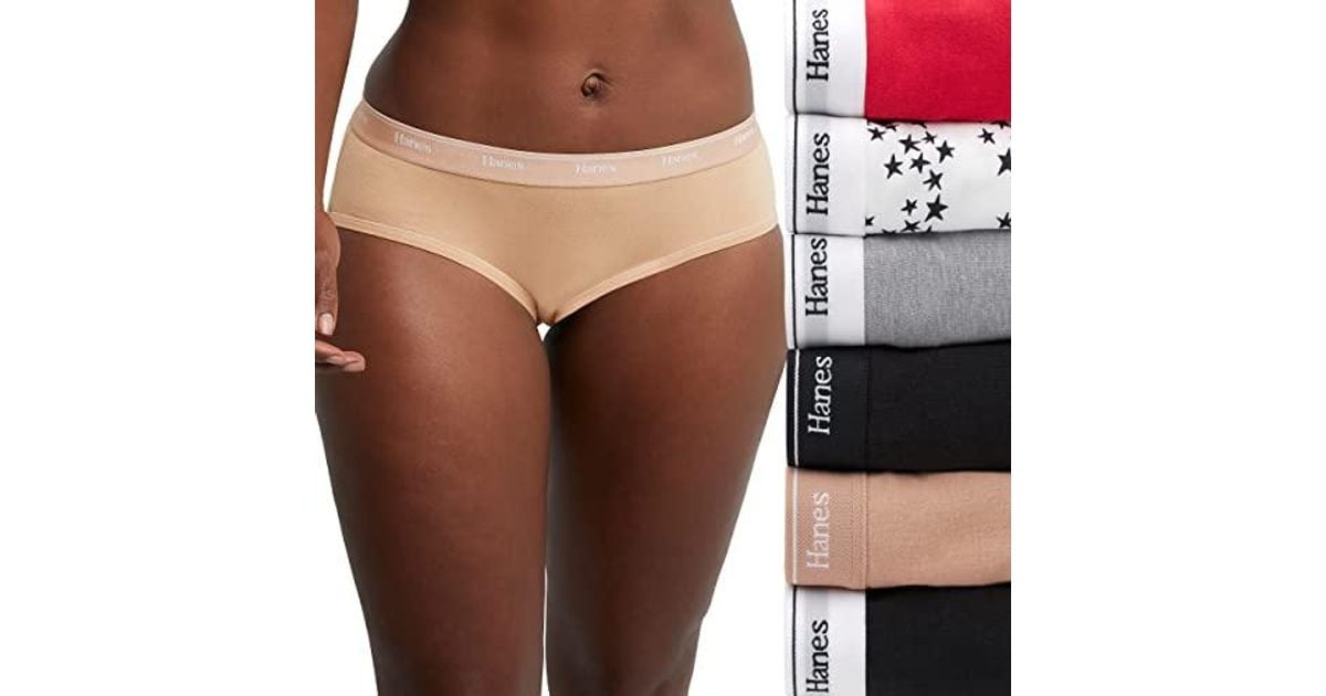 Hanes Originals Panties Pack in Brown | Lyst
