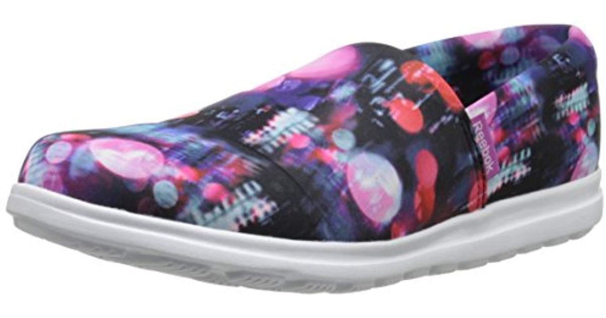 reebok zoku multicolor womens purple
