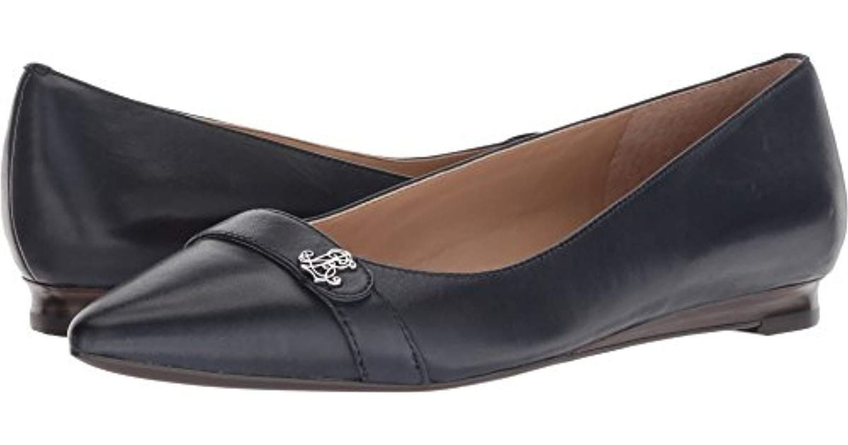 ralph lauren aminah ballet flat