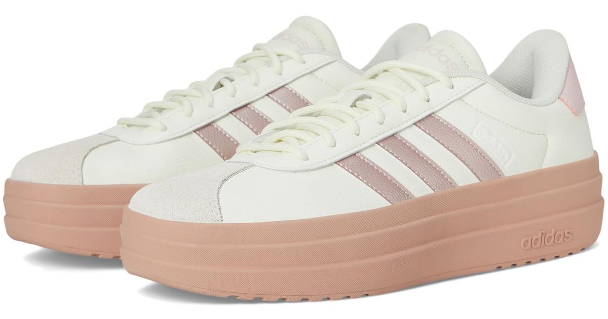 レディース 【ADIDAS】VL COURT BOLD IVOR/SAND/SAND 国内発送 レディース 【ADIDAS】 アディダス VL COURT BOLD VLコート