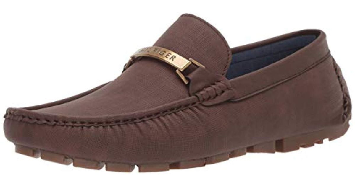 Tommy Hilfiger Aaron Driving Style Loafer in Brown for Men - Lyst