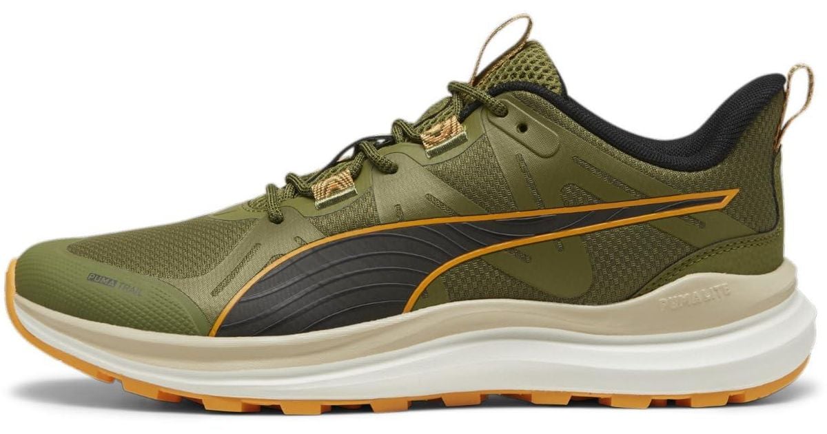 PUMA Reflect Lite Trail Sneaker in Green for Men | Lyst