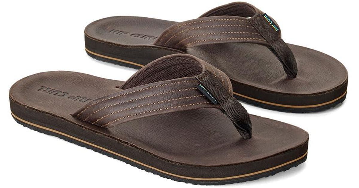 Rip Curl Sandali Revival In Pelle, Aperti, Per Uomo E Donna, Comodi E Flessibili