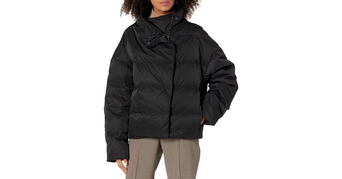 theory offset puffer jacket