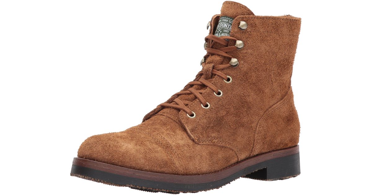 Polo Ralph Lauren Enville Fashion Boot in Brown for Men | Lyst