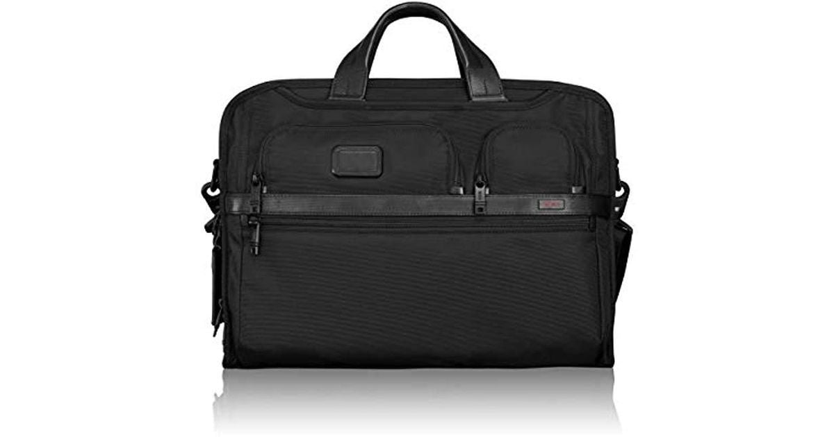 Tumi Synthetic - Alpha 2 Compact Large Screen Laptop Brief Briefcase ...
