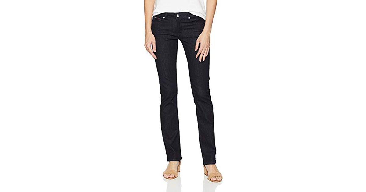 tommy hilfiger sandy straight fit jeans