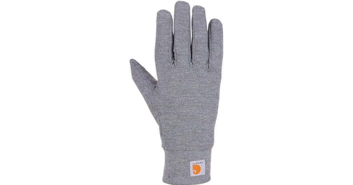 Carhartt Heavyweight Force Liner Glove in Gray for Men - Lyst