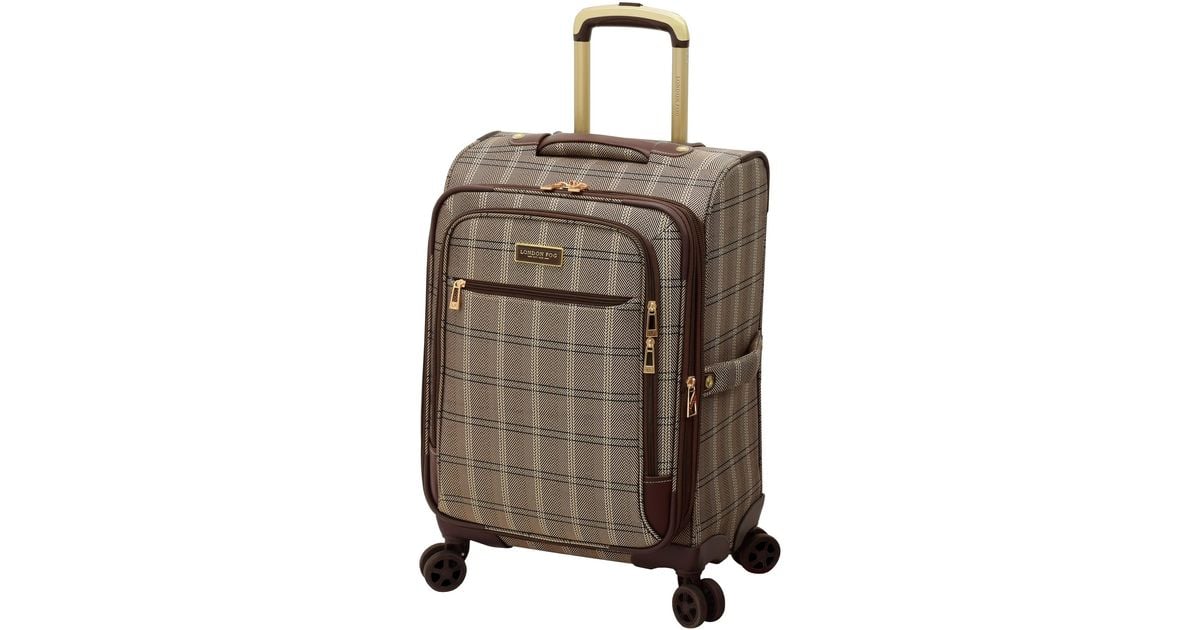 London Fog Brentwood Ii 20" Expandable Carryon Spinner Luggage Save