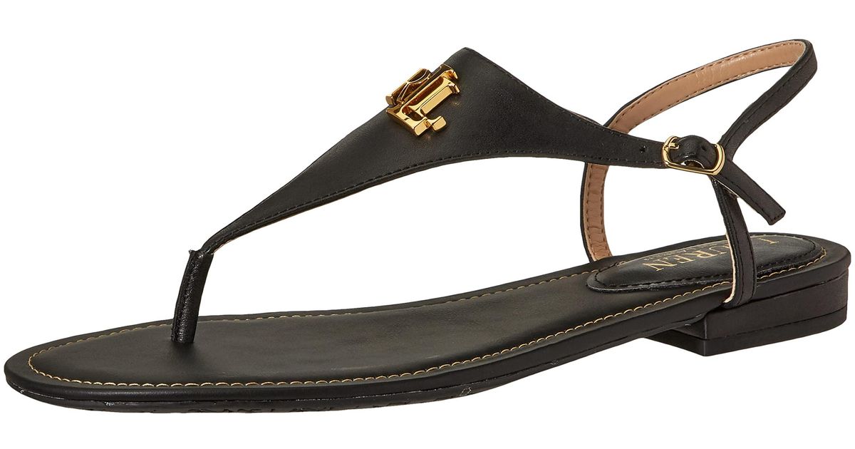 ralph lauren ellington flat sandals
