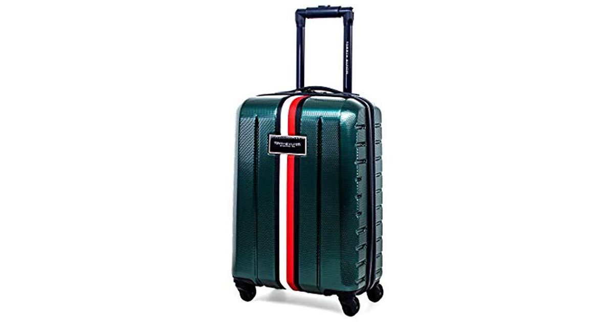 Tommy Hilfiger 25" Hardside Spinner Luggage in Green Lyst