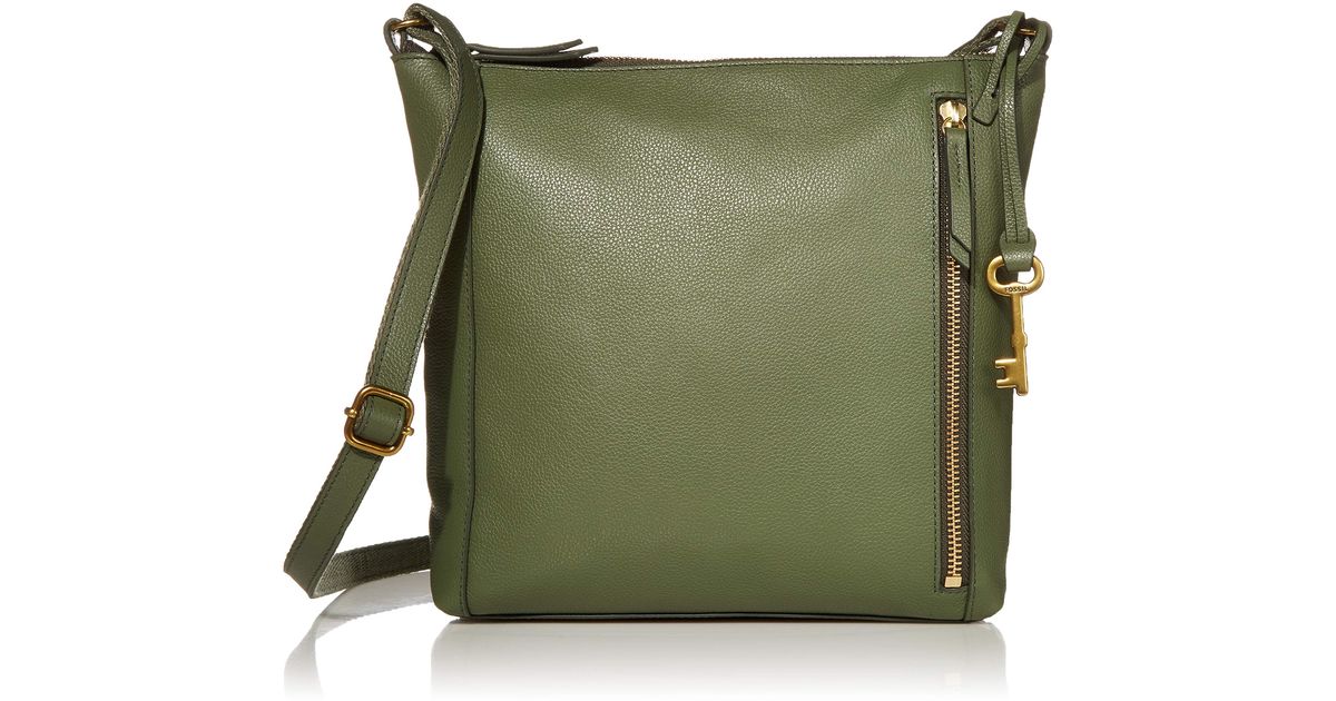 fossil tara leather crossbody bag