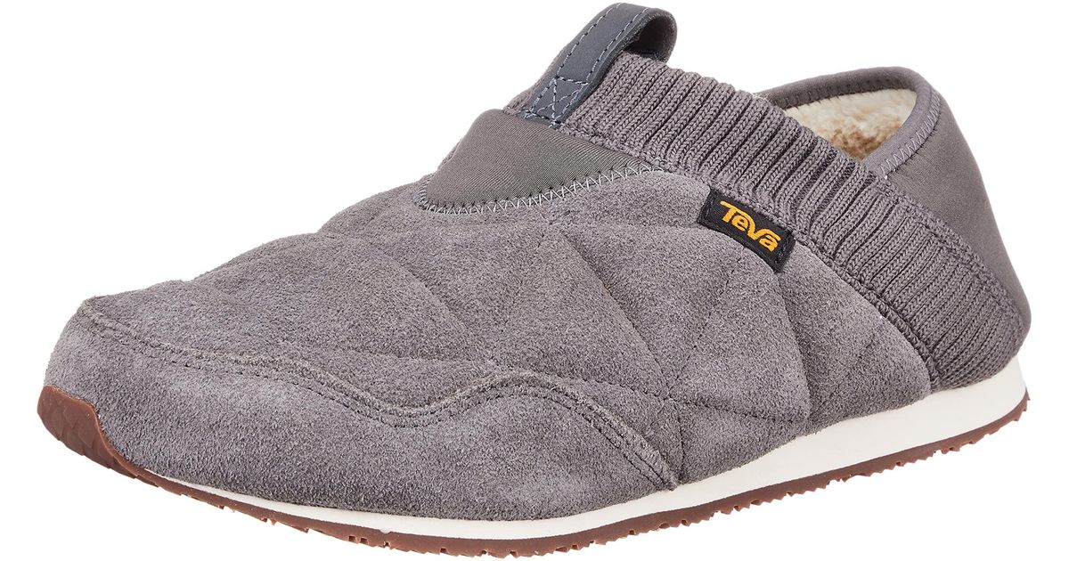 Teva ReEMBER Moccasin For Kids - Recycled Ripstop Upper, Quilted Slip-On, Water-Resistant