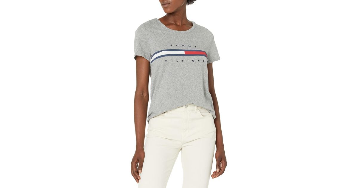 Tommy adaptive sale signature stripe tee