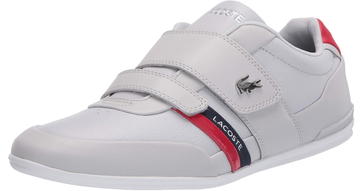 grey lacoste sneakers