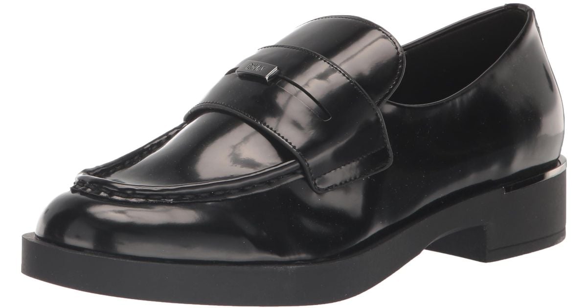 DKNY Comfort Ivettedress Loafe Loafer Mule in Black Lyst
