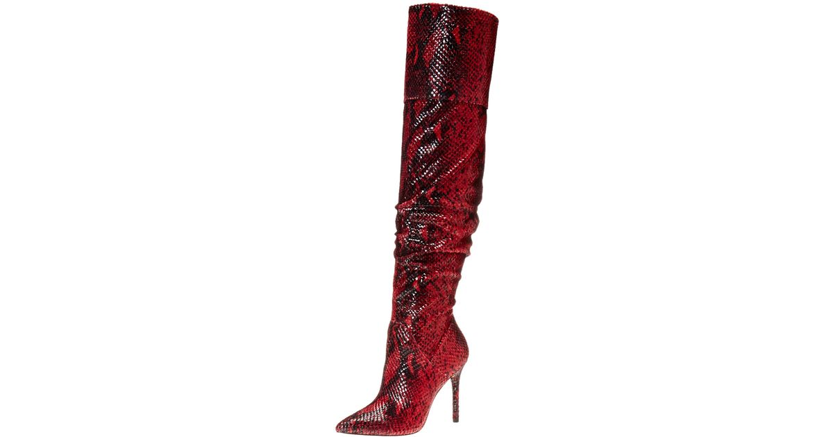 loury over the knee boot