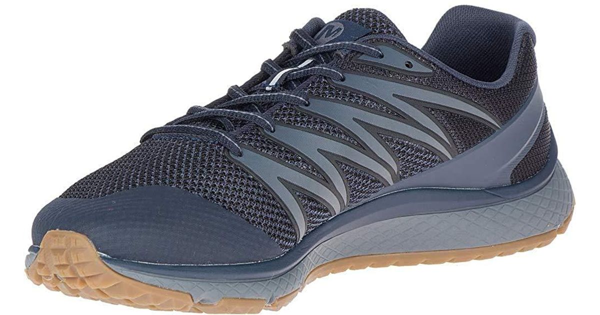 Merrell Lace Bare Access Xtr Trail Running Shoe in Navy (Blue) for Men ...