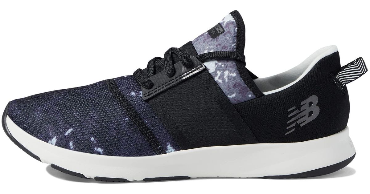 New Balance Synthetic Dynasoft Nergize V3 Sneaker in Black/Grey (Blue