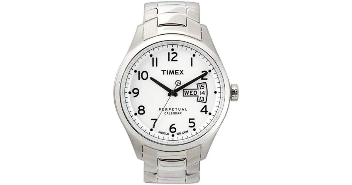 timex perpetual watch