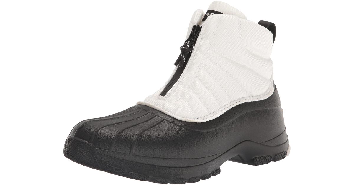 sperry zip up duck boots