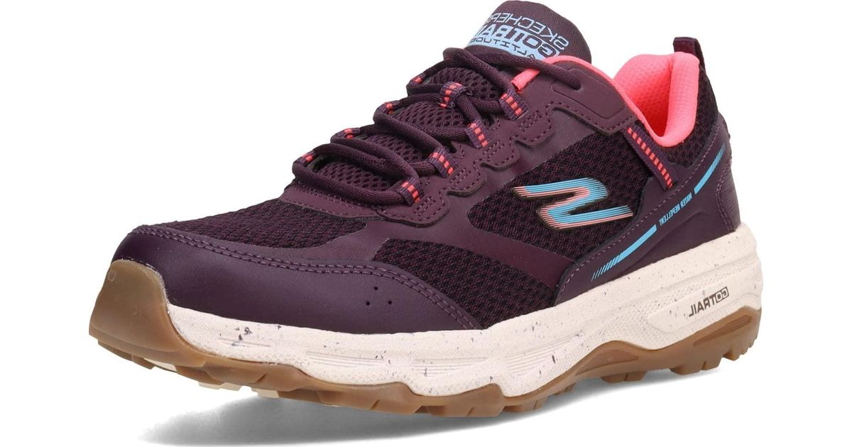 Skechers Go Run Trail Altitudenew Adventure Hiking Shoe in Plum