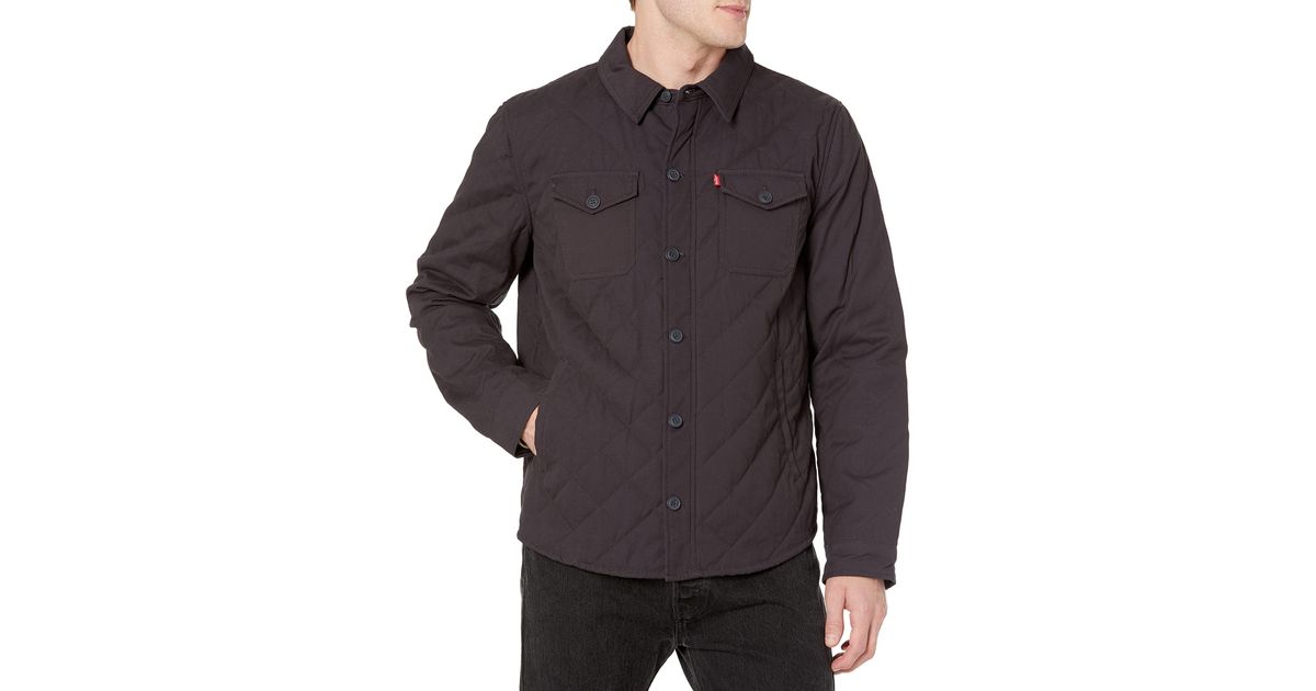 Levi's Stretch Cotton Diamond Quilted 