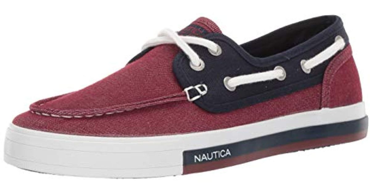 nautica leather boat shoes