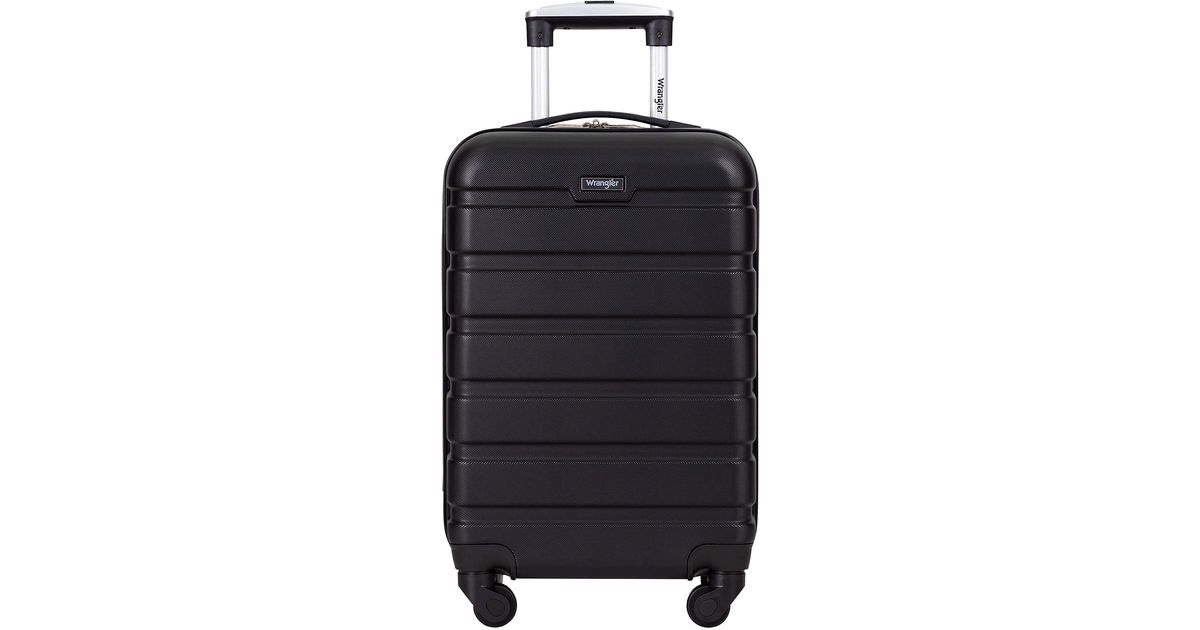 Wrangler 20" Hardside Spinner Carry On Luggage in Black Lyst UK