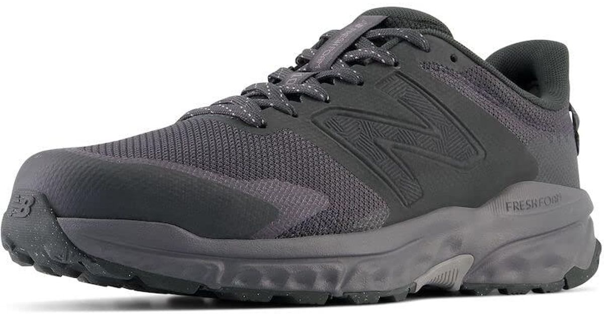 New Balance Fresh Foam 510 V6 Trail Running Shoe in Gray for Men | Lyst