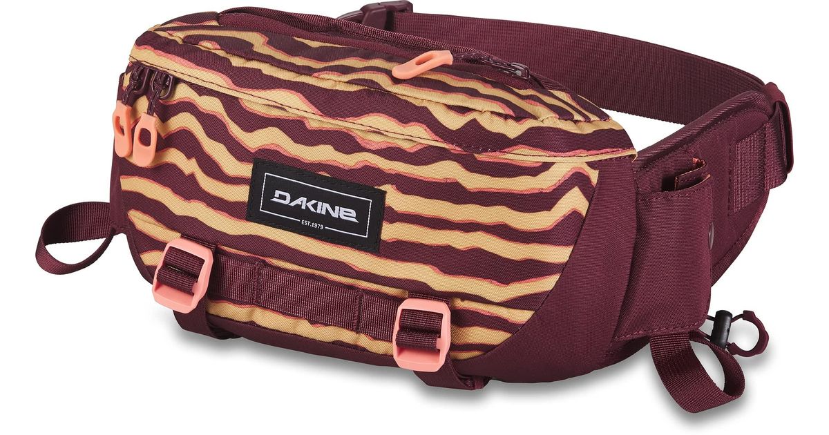 Dakine Hot Laps 2l Fanny Pack Ochre Stripe/port in Black Save 9 Lyst