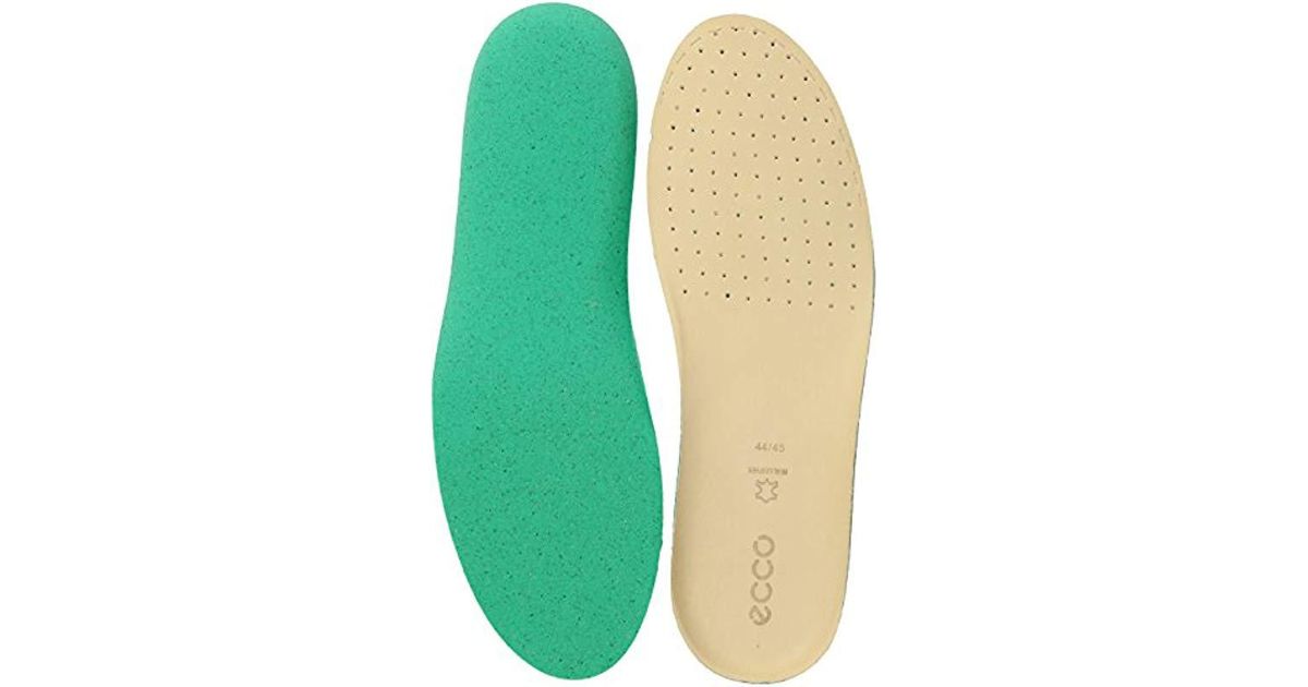 Ecco Leather Mens Comfort Plus Insole in Natural for Men - Lyst