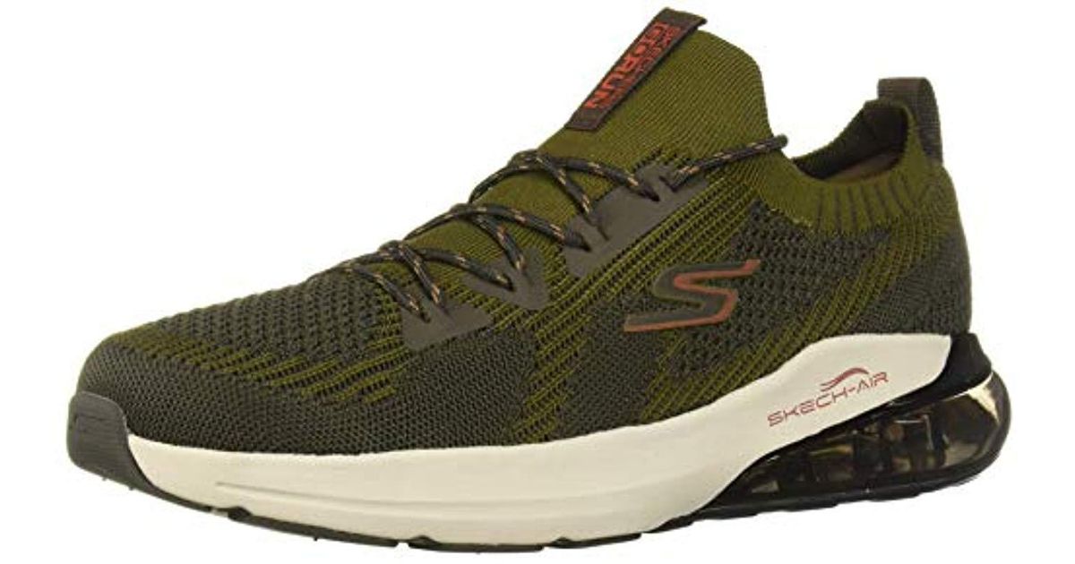 skechers go run olive
