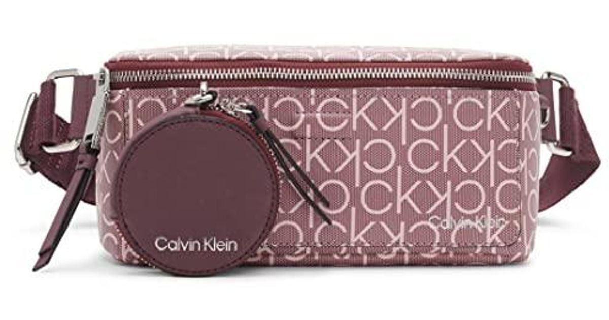 Calvin Klein Millie Novelty Belt Bag in Pink Lyst