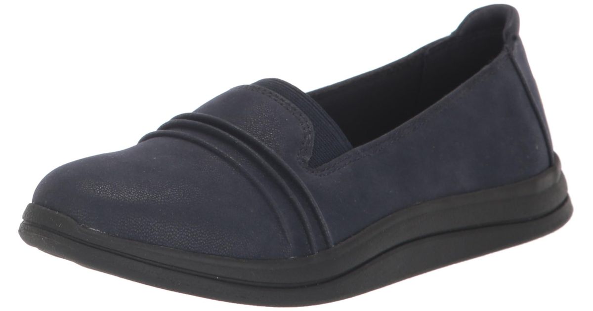 Clarks Breeze Sol Loafer in Black | Lyst