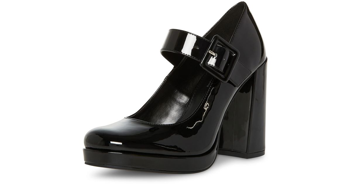 Madden Girl Ursulla Mary Jane Flat in Black Lyst