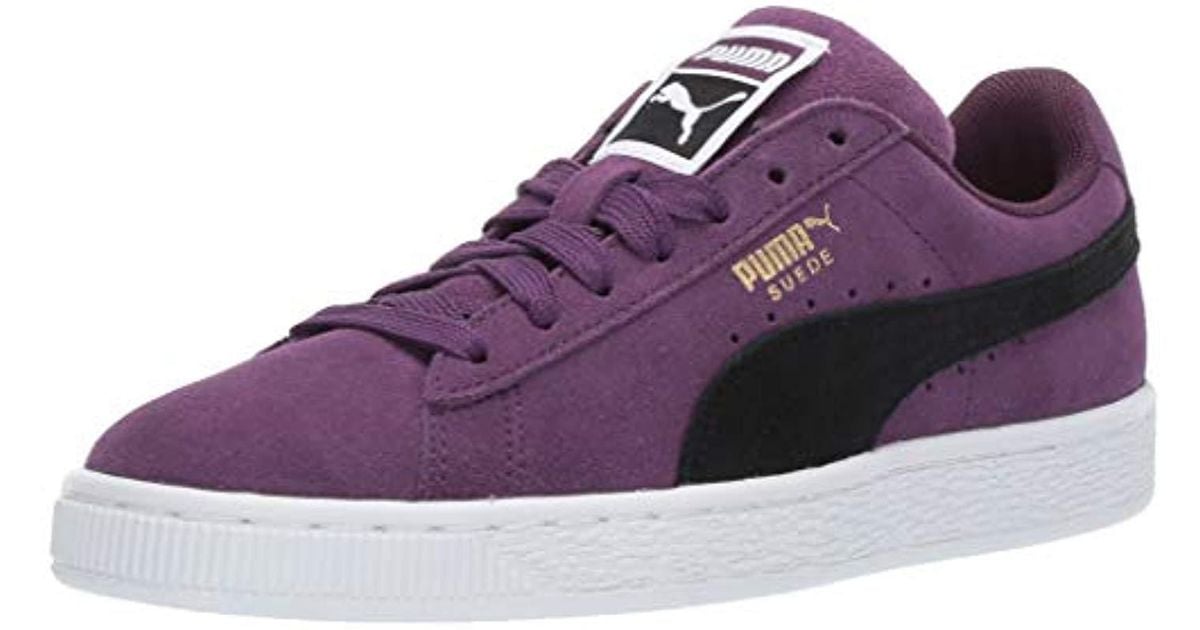PUMA Suede Classic Sneaker in Purple | Lyst