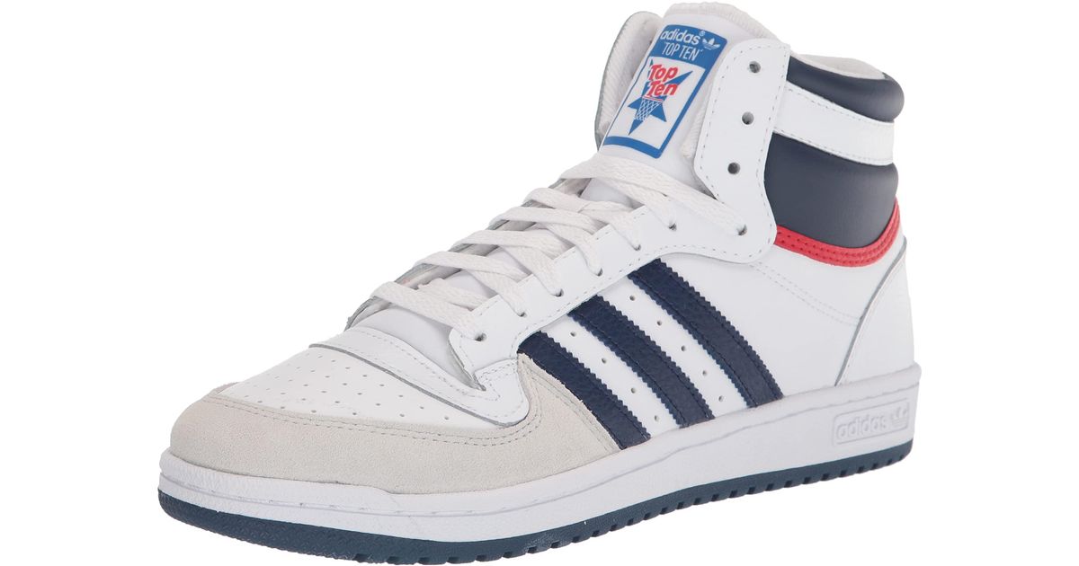 adidas Originals Top Ten Red Bulls Sneaker in White for Men Lyst
