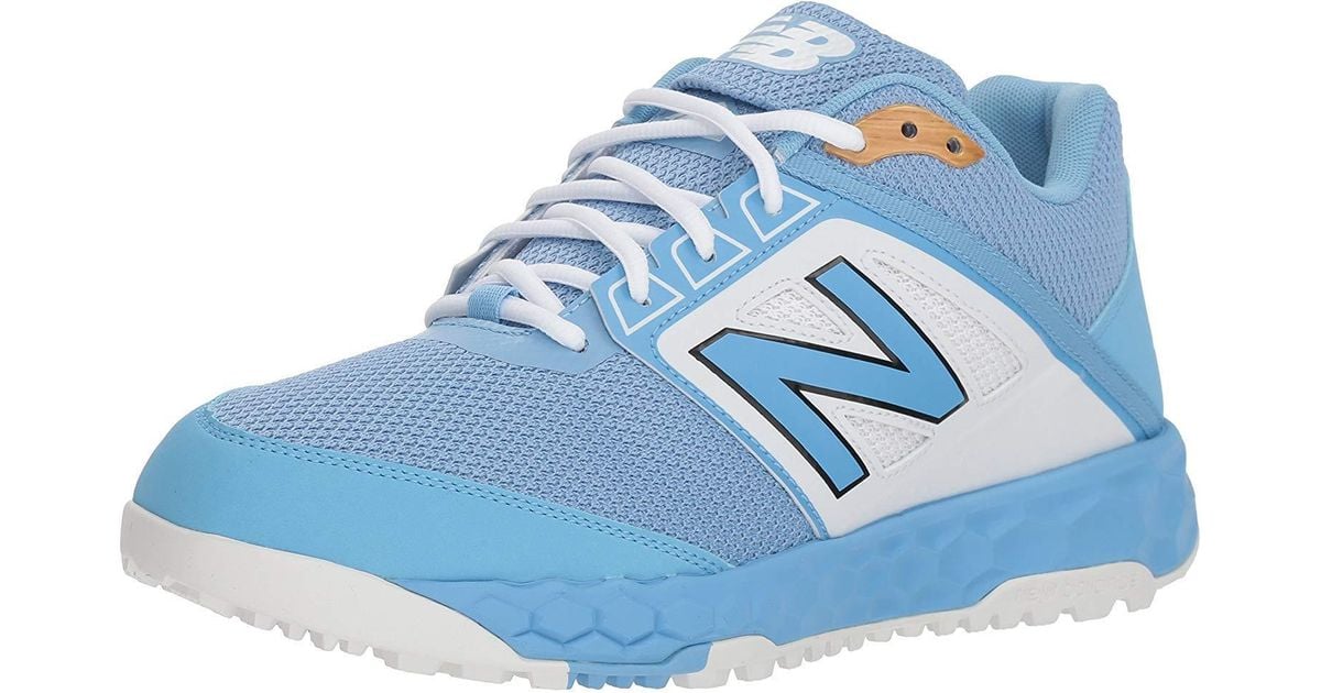 Blue new balance turf shoes best sale