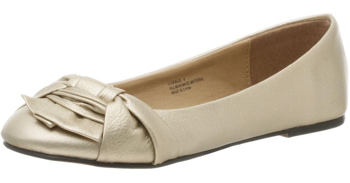 madden girl bryceee rose gold