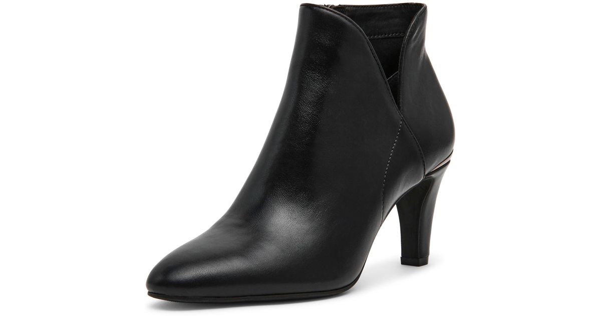 Anne Klein Annabelle Ankle Boot in Black | Lyst